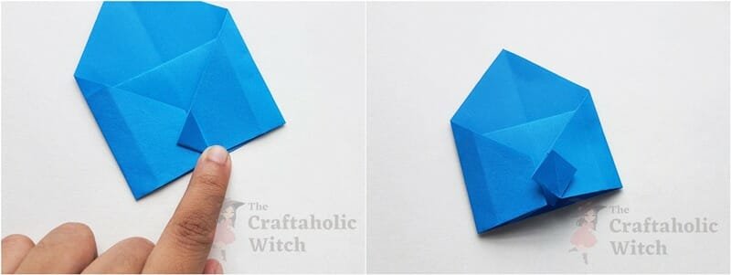 origami envelope technique 3 step 4