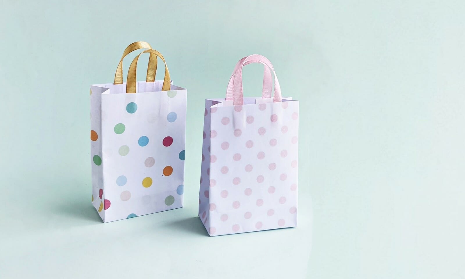 Paper Bags Gift Bags for Birthday Portable Practical Lovely Wrapping Bags H 