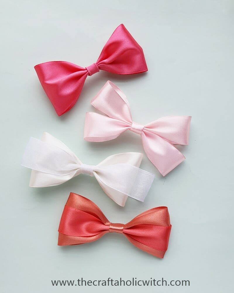 how to make hair bows with ribbon