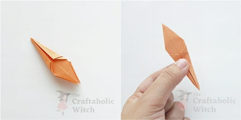 Step 8 of Making Origami Lily Flower: Prepare the Rest of the Parts Similarly