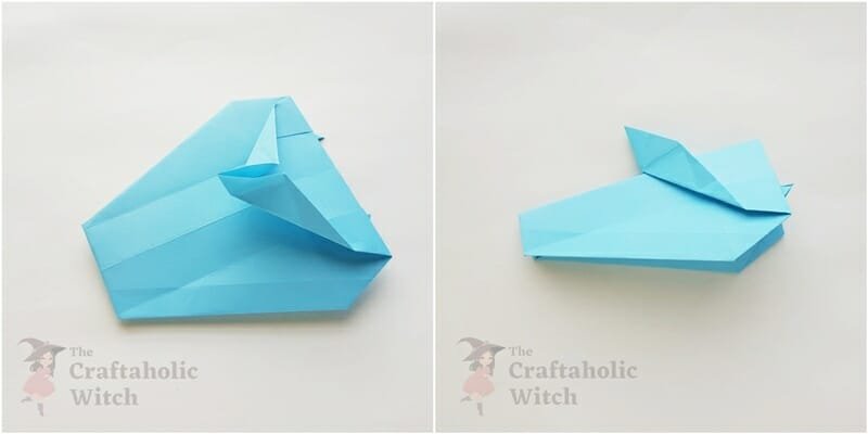 origami shark step 10
