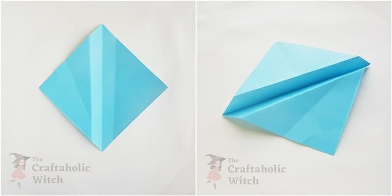 origami shark step 3