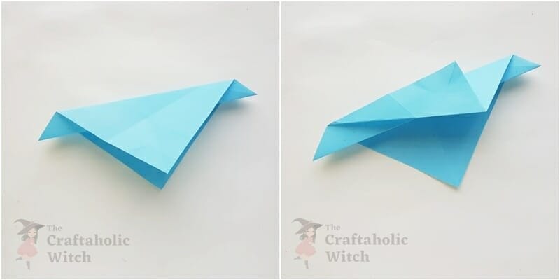 origami shark step 4