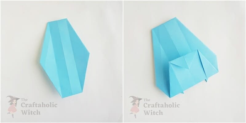 origami shark step 8