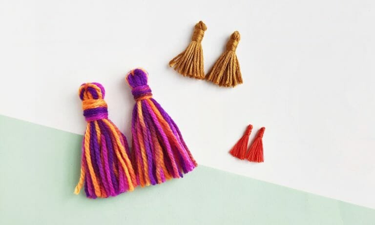How to Make a Tassel (3 Easy Ways of Making with Video)