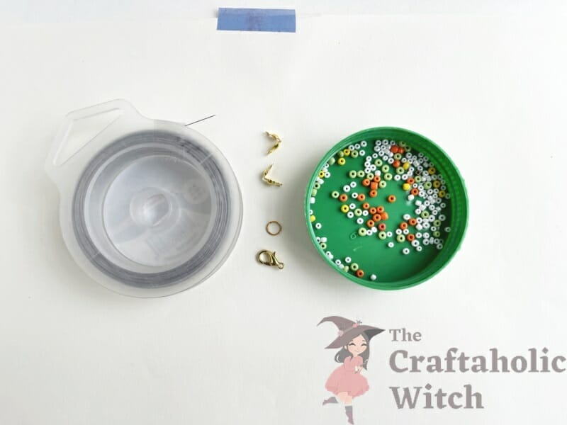 How to Make Flower Bead Bracelet (Daisy Chain Bracelet) The