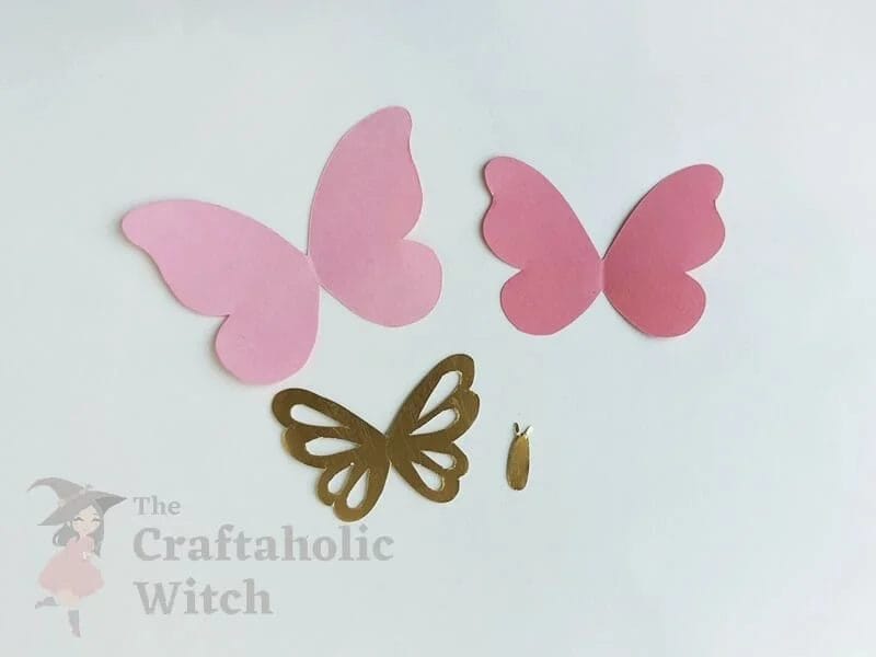 how to make paper butterfly step by step
