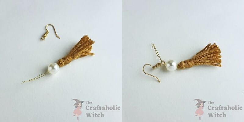 Tutorial: Mini Tassel Earrings (30 Minute Make) - Craftaholique