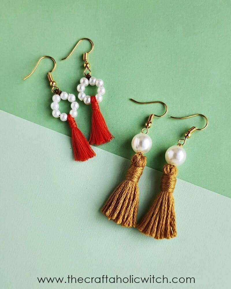 make tassel earrings