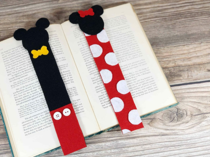 Mickey Mouse bookmarks scaled - 23 Easy and Creative DIY Bookmarks with Complete Tutorial