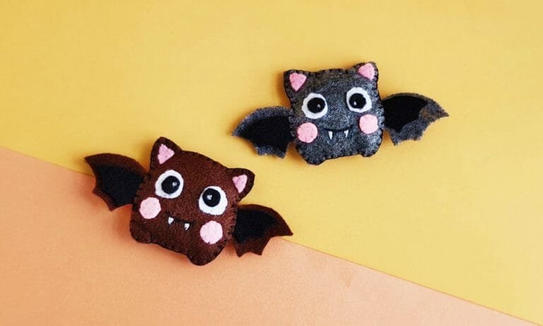 How to Make Bat Plush Easily (with Free Bat Sewing Pattern)