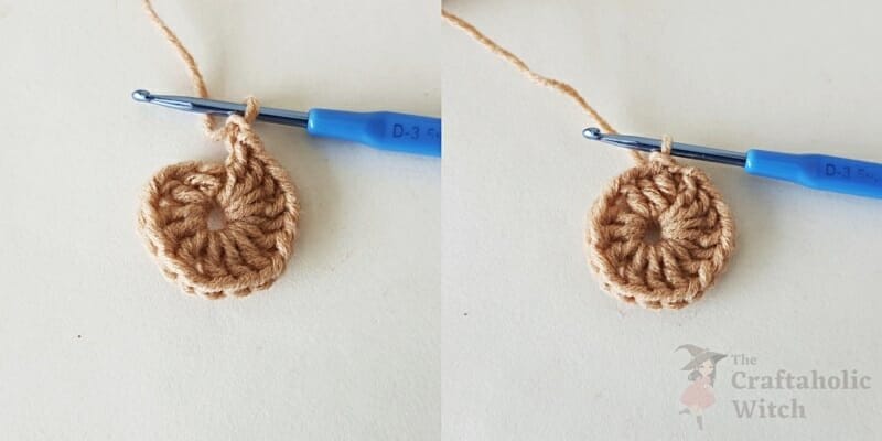 Crochet Stars  step 4