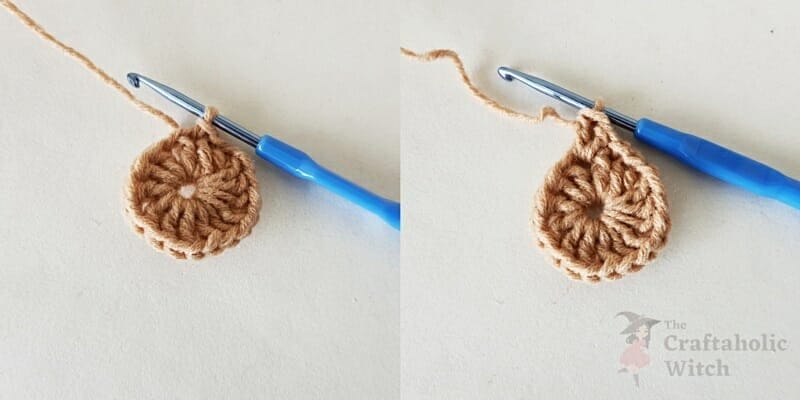 Crochet Stars  step 5