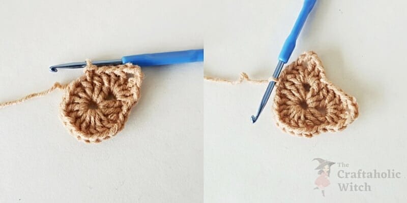 Crochet Stars  step 8