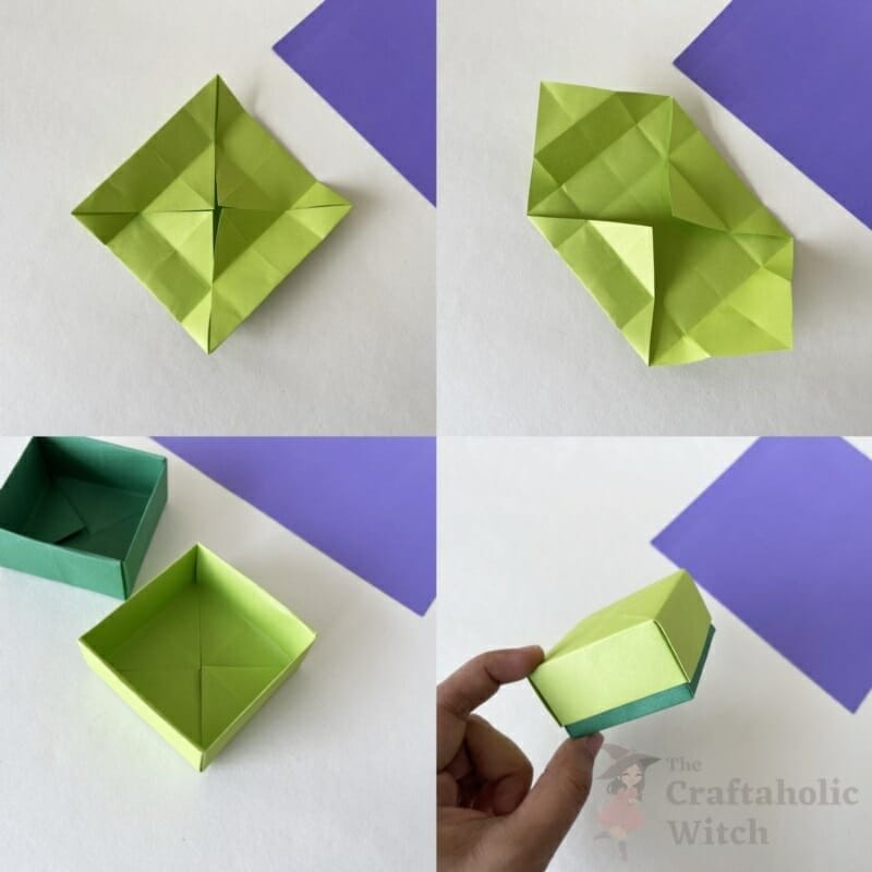 Step 5: Crafting the Lid of Origami Box