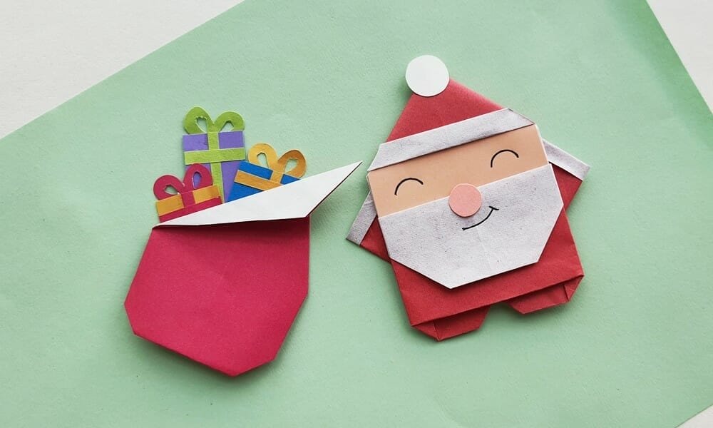 origami Santa