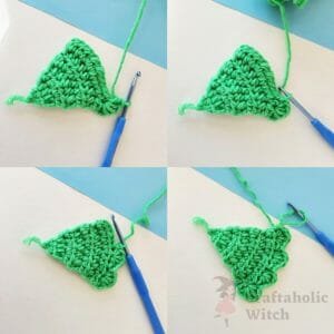 How to Crochet Christmas Tree (with Free Pattern) | The Craftaholic Witch