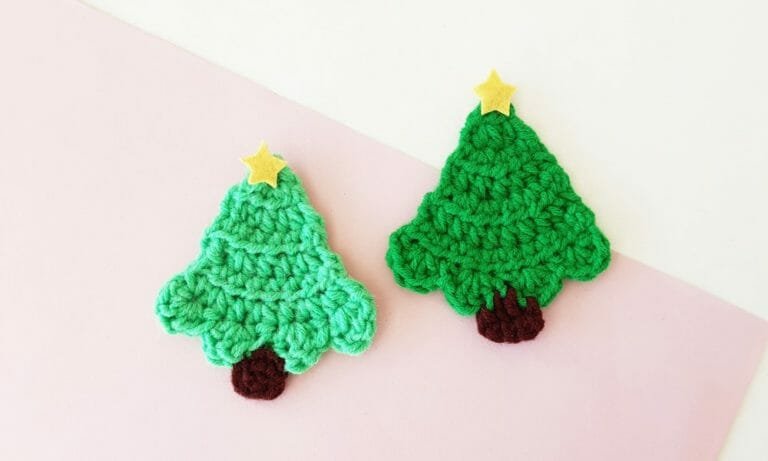 How to Crochet Christmas Tree (with Free Pattern)