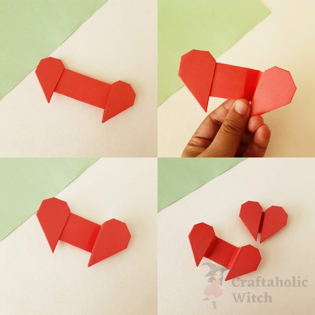 Method 3: Heart Origami with a Note!