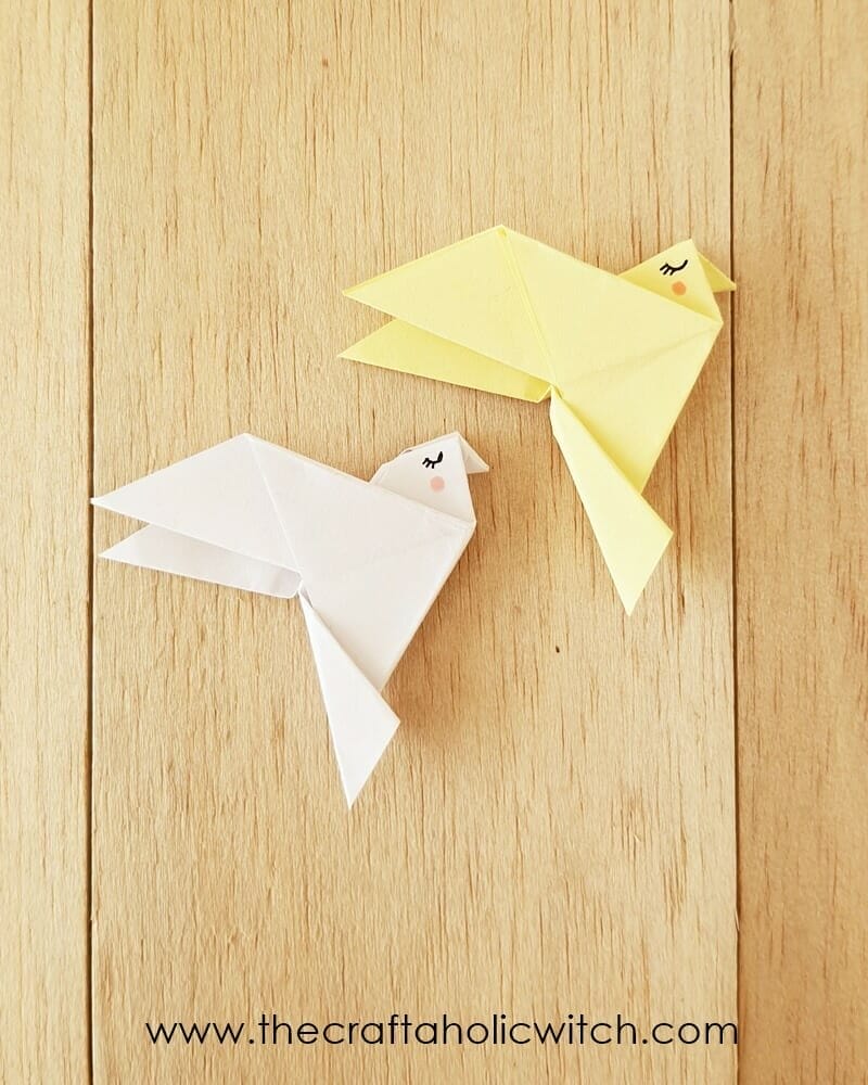 How to Fold Origami Dove or Origami Pigeon  