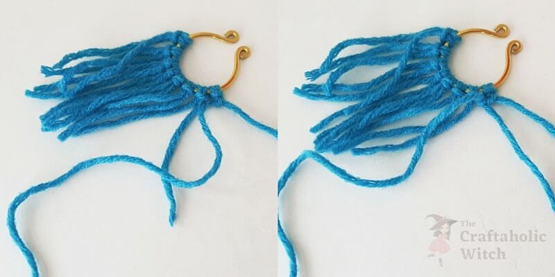 Step 10: Continue the Basic Macrame Knot