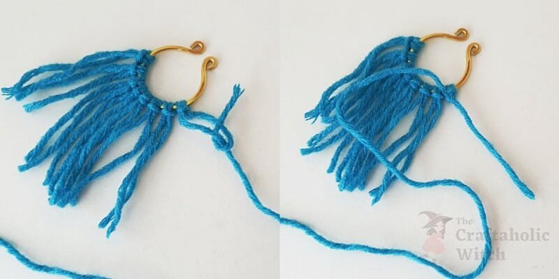 Step 9: Bind Another Basic Macrame Knot