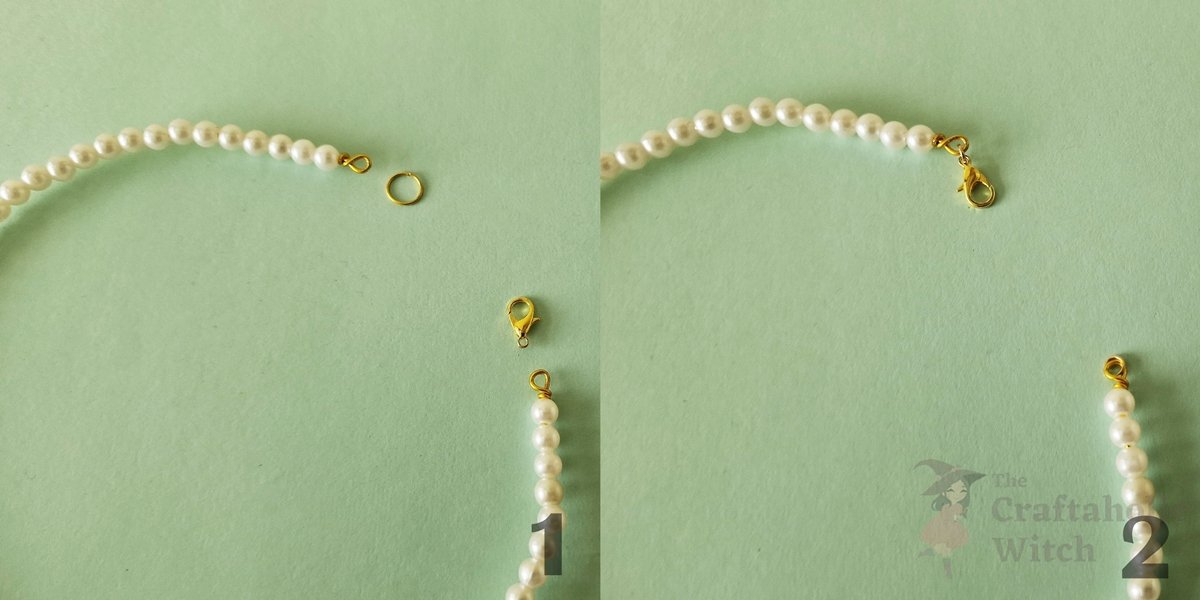 Step 10: Making the Necklace Closure
